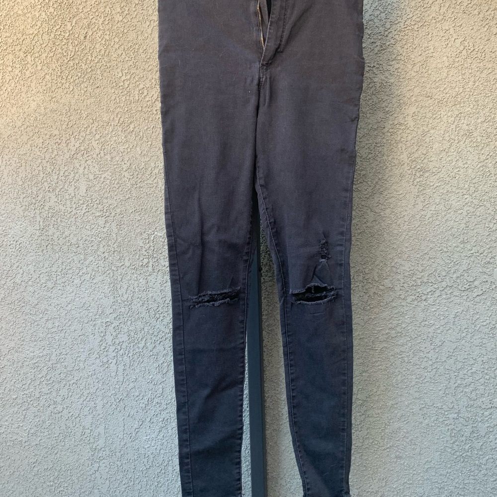 Topshop Moto Joni Black Jeans